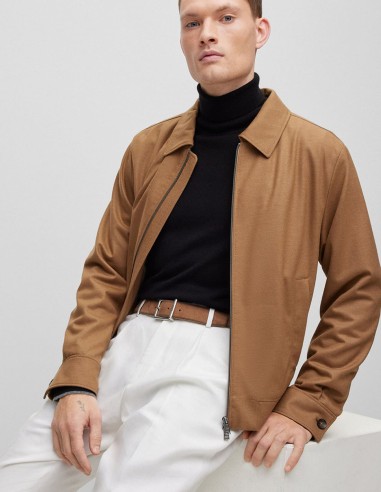 SUEDE BELT WITH SQUARED BUCKLE