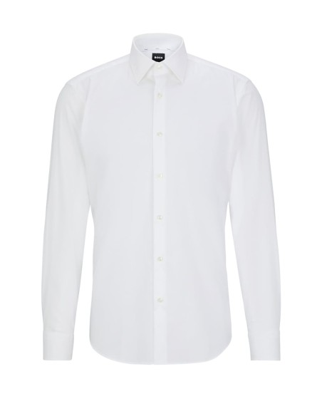 REGULAR FIT SHIRT IN EASY IRON POPLIN