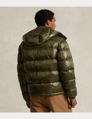 GLOSSED WATER-REPELLENT DOWN JACKET