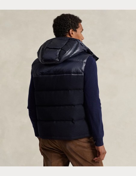 WATER-RESISTANT HYBRID DOWN GILET