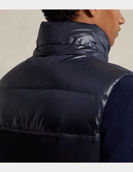 WATER-RESISTANT HYBRID DOWN GILET
