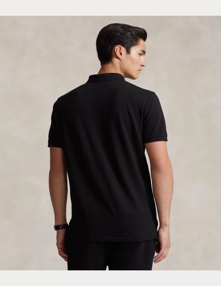 CLASSIC FIT LOGO MESH POLO SHIRT
