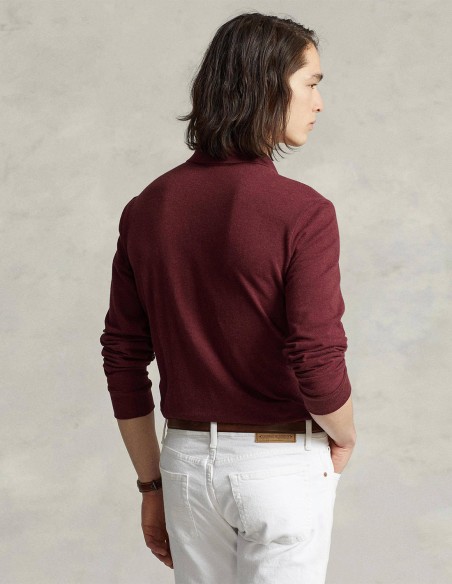 ΜΠΛΟΥΖΑ POLO ΜΑΚΡΥΜΑΝΙΚΗ SLIM FIT