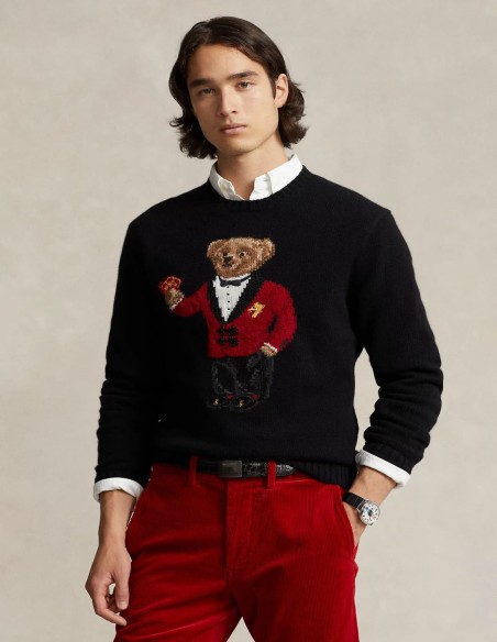 LUNAR NEW YEAR POLO BEAR SWEATER