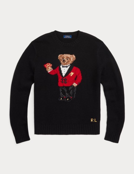 LUNAR NEW YEAR POLO BEAR SWEATER