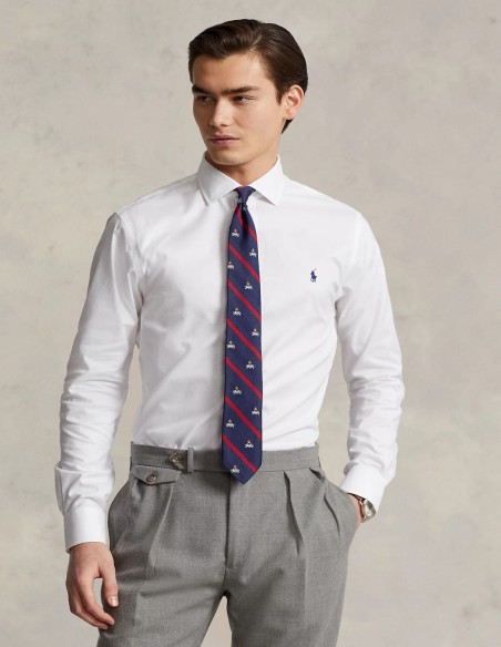 SLIM FIT DOBBY SHIRT