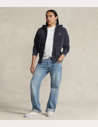 LOOPBACK TERRY FULL-ZIP HOODIE