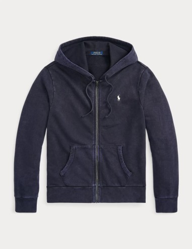LOOPBACK TERRY FULL-ZIP HOODIE