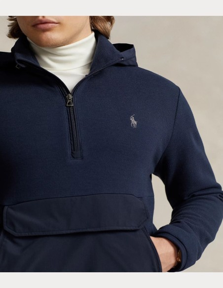 HYBRID HOODED ANORAK