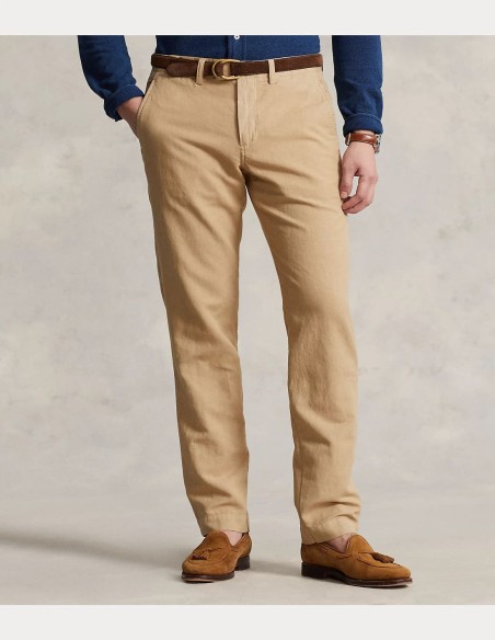 ΠΑΝΤΕΛΟΝΙ ΑΠΟ ΛΙΝΟ & ΒΑΜΒΑΚΙ STRAIGHT FIT