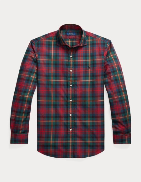 ΠΟΥΚΑΜΙΣΟ TWILL ΚΑΡΟ CUSTOM FIT