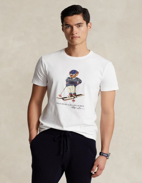 CUSTOM SLIM FIT POLO BEAR T-SHIRT