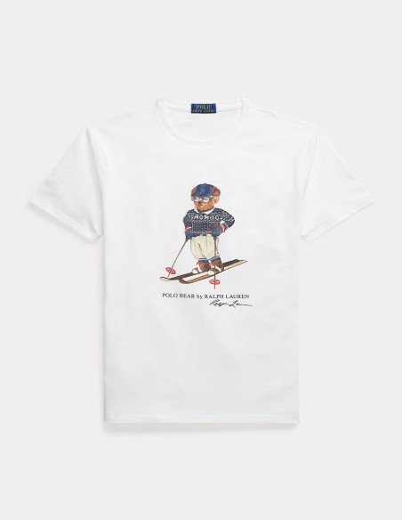 CUSTOM SLIM FIT POLO BEAR T-SHIRT