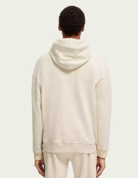 COTTON ZIP-THROUGH HOODIE