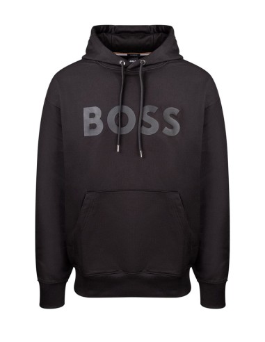 COTTON-TERRY HOODIE WITH LOGO