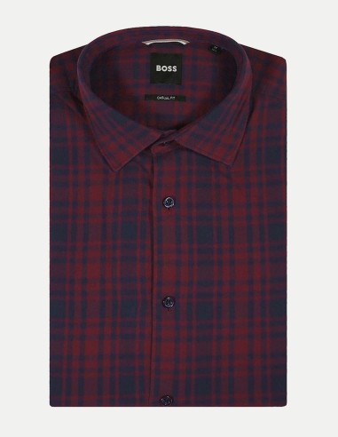 CASUAL FIT CHECKED SHIRT