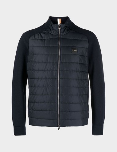 ZIP UP KNITTED JACKET