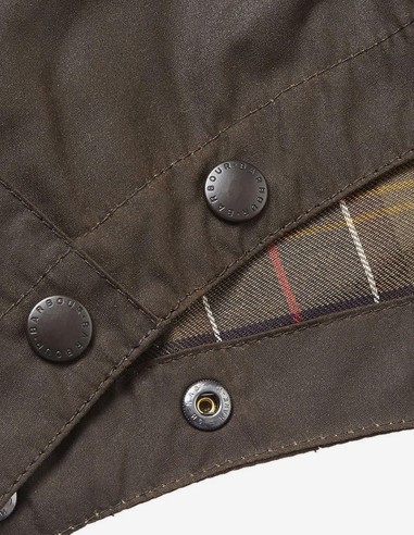 WAXED COTTON HOOD