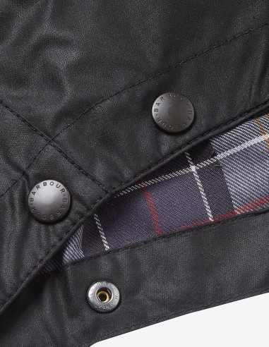 WAXED COTTON HOOD