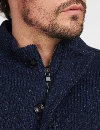 ESSENTIAL TISBURY ZIP THROUGH JUMPER