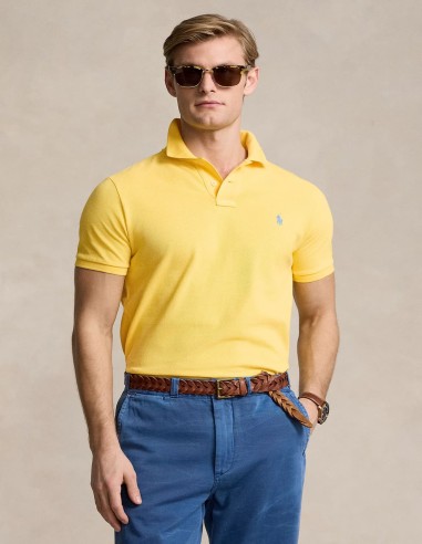ΜΠΛΟΥΖΑ POLO MESH CUSTOM FIT