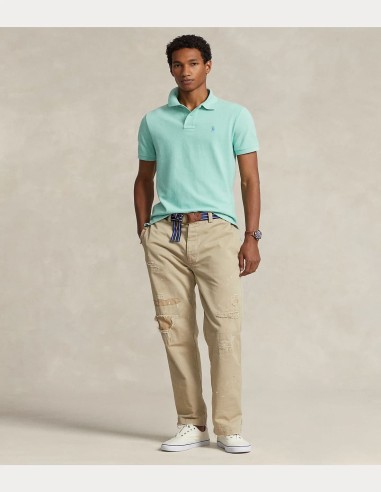 CUSTOM FIT MESH POLO SHIRT