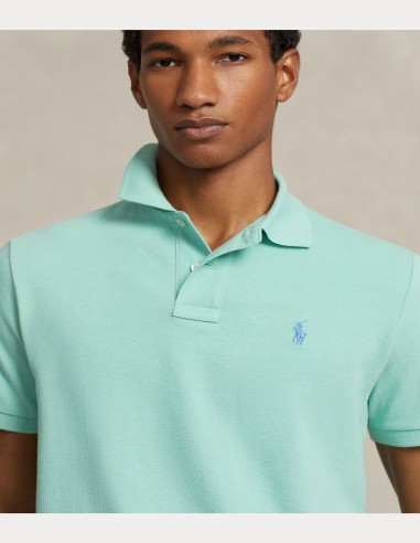 CUSTOM FIT MESH POLO SHIRT