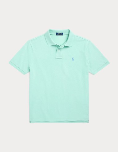 CUSTOM FIT MESH POLO SHIRT