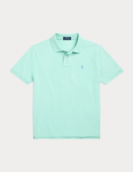CUSTOM FIT MESH POLO SHIRT