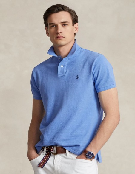 ΜΠΛΟΥΖΑ POLO MESH CUSTOM SLIM FIT