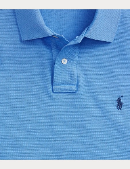 CUSTOM SLIM FIT MESH POLO SHIRT