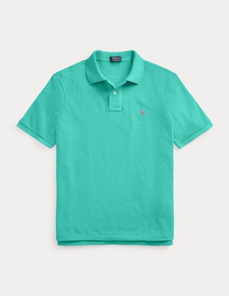 CUSTOM SLIM FIT MESH POLO SHIRT