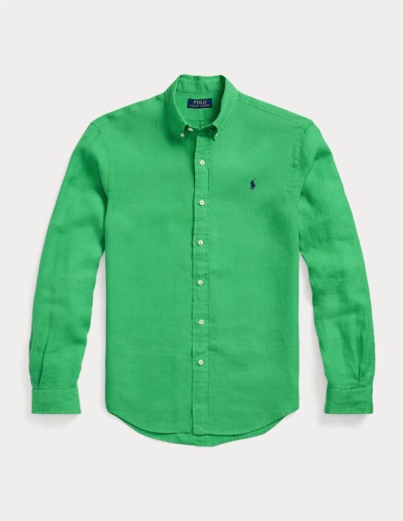 CUSTOM FIT LINEN SHIRT