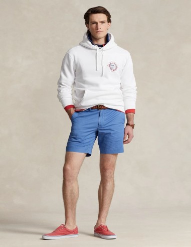 STRETCH STRAIGHT FIT CHINO SHORT