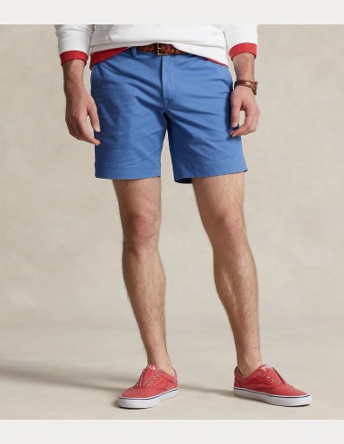 STRETCH STRAIGHT FIT CHINO SHORT