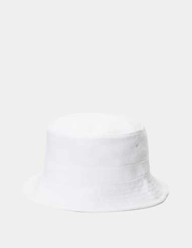 COTTON-BLEND TERRY BUCKET HAT