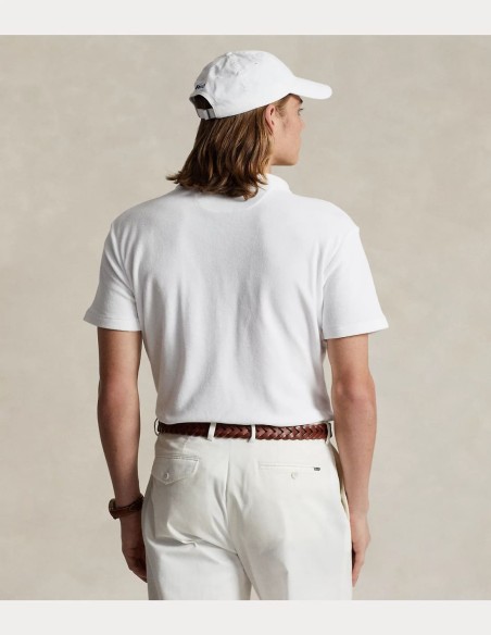 CUSTOM SLIM FIT TERRY POLO SHIRT