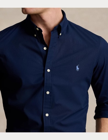 ΠΟΥΚΑΜΙΣΟ STRETCH POPLIN SLIM FIT