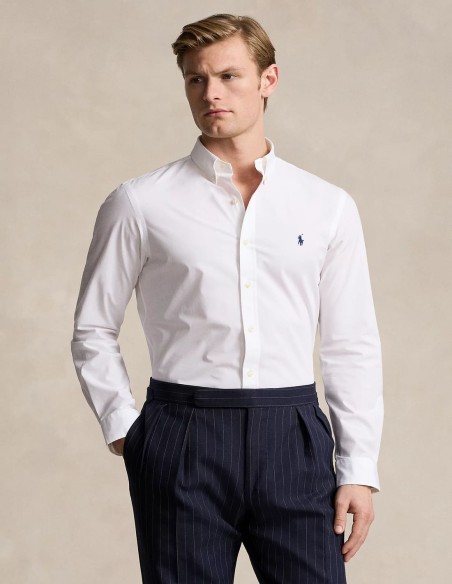 SLIM FIT STRETCH POPLIN SHIRT