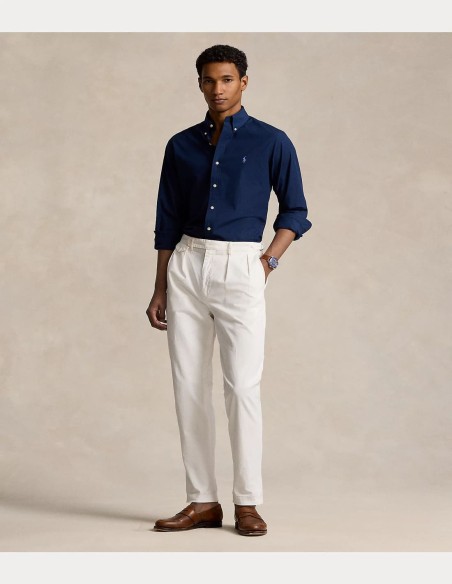 CUSTOM FIT STRETCH POPLIN SHIRT