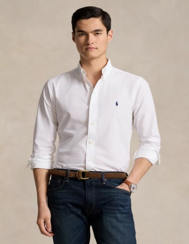 CUSTOM FIT STRETCH POPLIN SHIRT