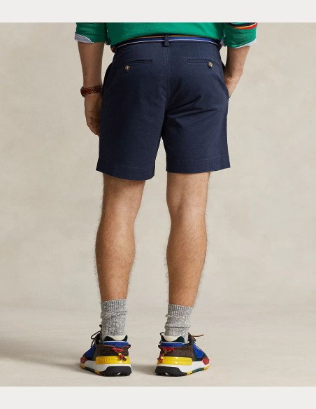 STRETCH STRAIGHT FIT CHINO SHORT