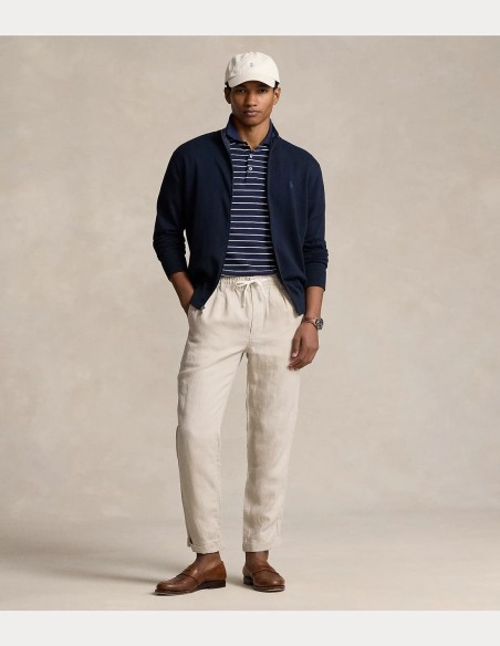 COTTON FULL-ZIP JUMPER