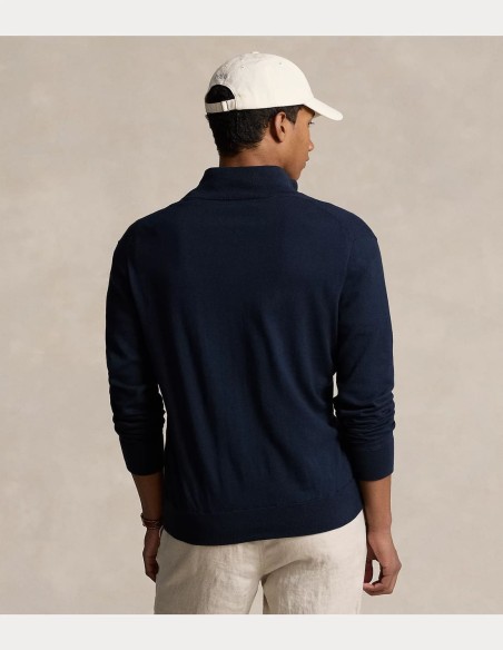 COTTON FULL-ZIP JUMPER