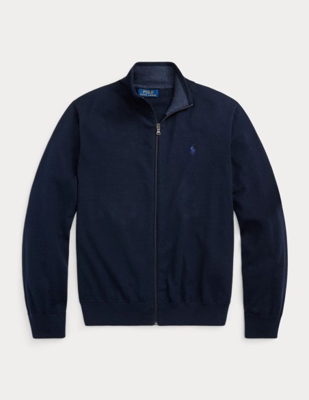 COTTON FULL-ZIP JUMPER