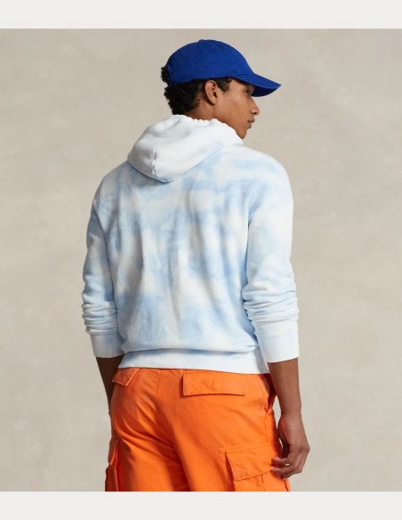 POLO BEAR TIE-DYE FLEECE HOODIE