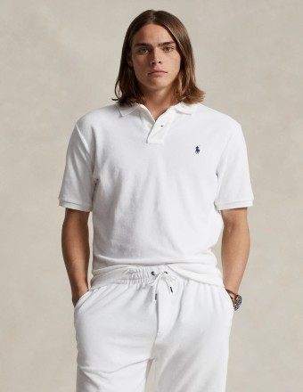 CLASSIC FIT TERRY POLO SHIRT
