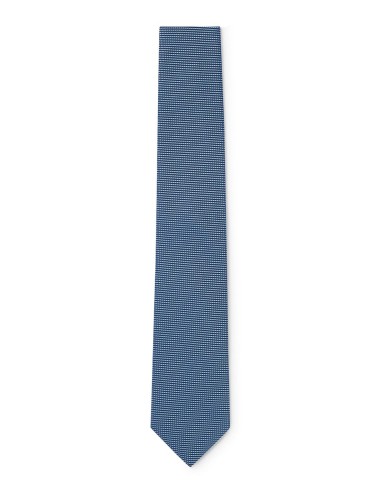 SILK-JACQUARD TIE WITH ALL-OVER MICRO...