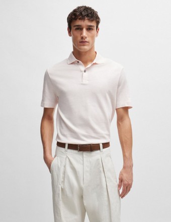 REGULAR FIT POLO SHIRT IN...