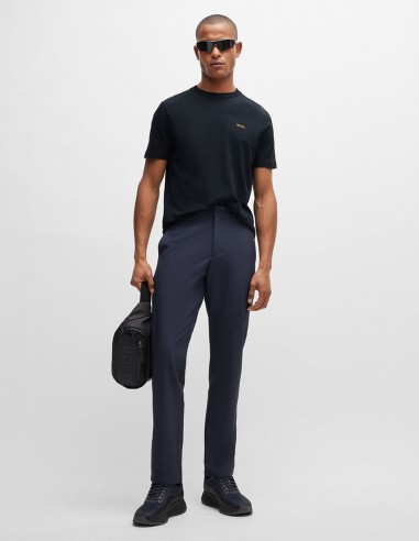T-SHIRT REGULAR FIT WITH CONTRAST LOGO